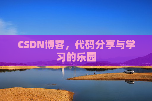CSDN博客，代码分享与学习的乐园